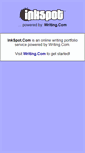Mobile Screenshot of inkspot.com